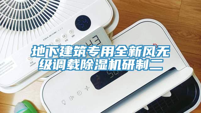 地下建築專用全新風無級調載91看片软件大全研製二