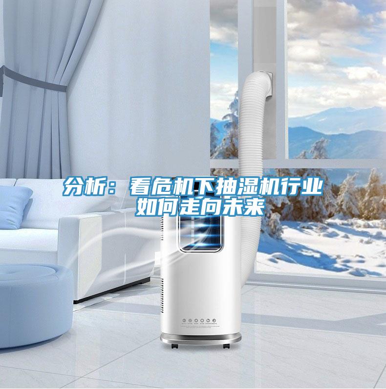 分析：看危機下抽濕機行業 如何走向未來