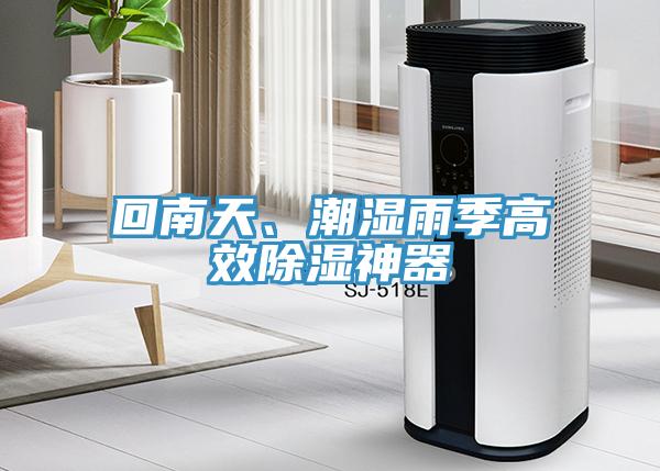 回南天、潮濕雨季高效除濕神器