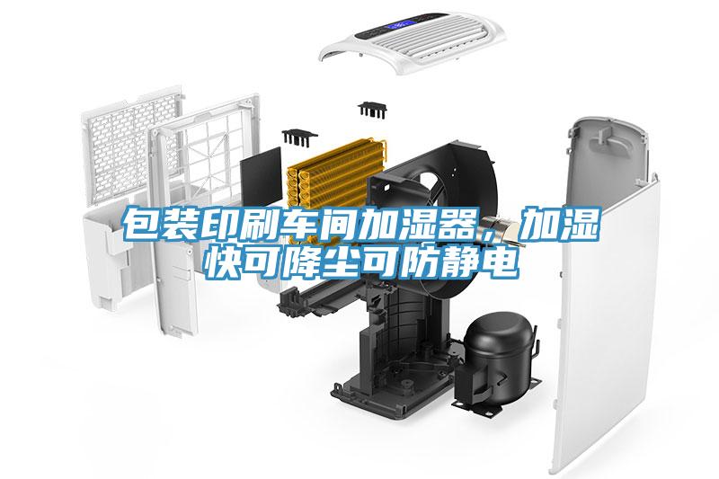 包裝印刷車間加濕器，加濕快可降塵可防靜電