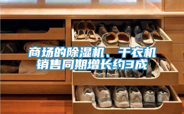 商場的91看片软件大全、幹衣機銷售同期增長約3成