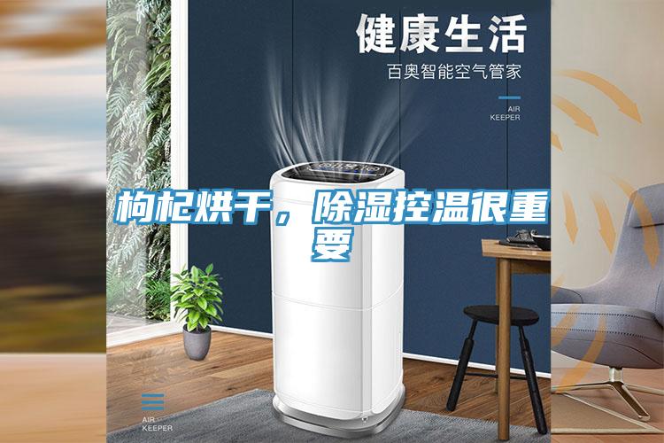 枸杞烘幹，除濕控溫很重要