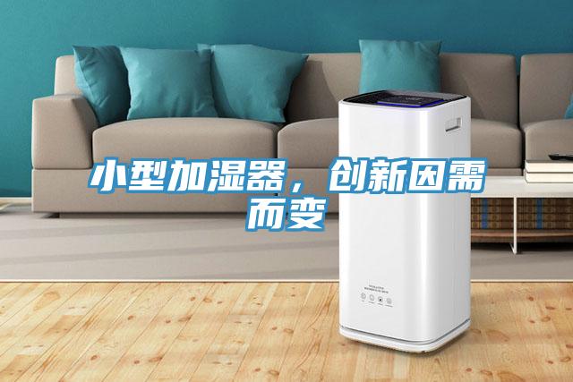 小型加濕器，創新因需而變