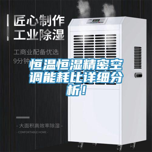恒溫恒濕精密空調能耗比詳細分析！