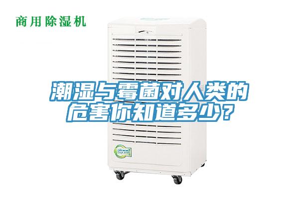 潮濕與黴菌對人類的危害你知道多少？