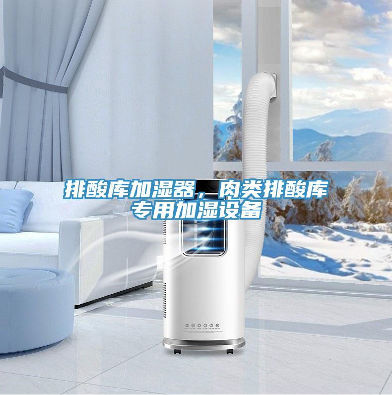 排酸庫加濕器，肉類排酸庫專用加濕設備