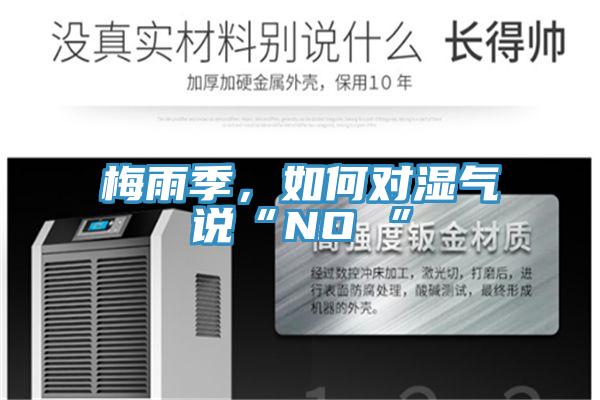 梅雨季，如何對濕氣說“NO ”