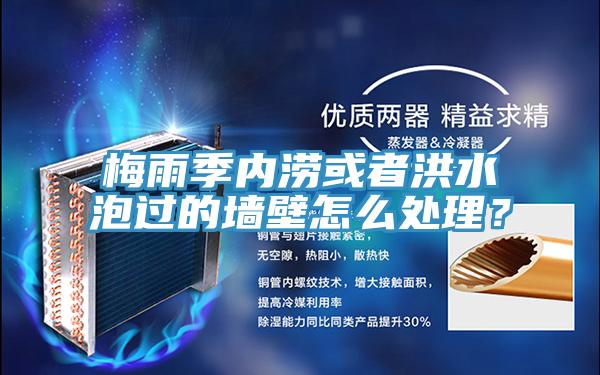 梅雨季內澇或者洪水泡過的牆壁怎麽處理？