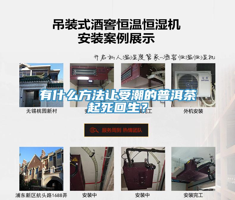 有什麽方法讓受潮的普洱茶起死回生？
