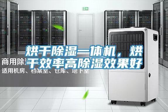 烘幹除濕一體機，烘幹效率高除濕效果好