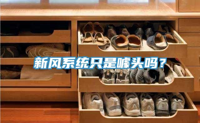 新風係統隻是噱頭嗎？