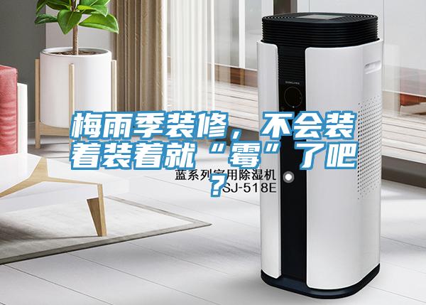 梅雨季裝修，不會裝著裝著就“黴”了吧？