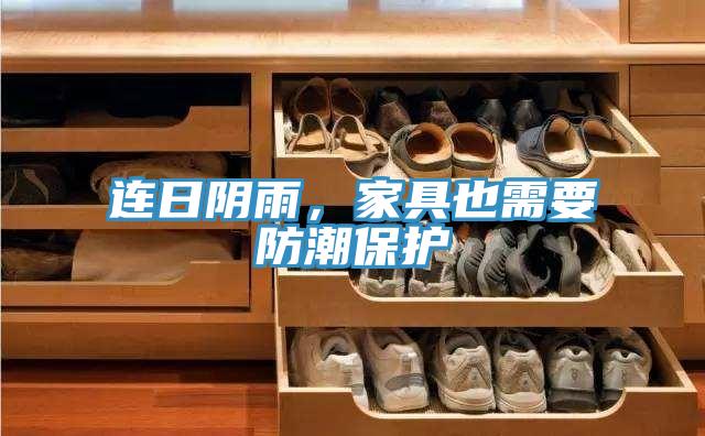 連日陰雨，家具也需要防潮保護
