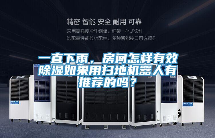 一直下雨，房間怎樣有效除濕如果用掃地機器人有推薦的嗎？