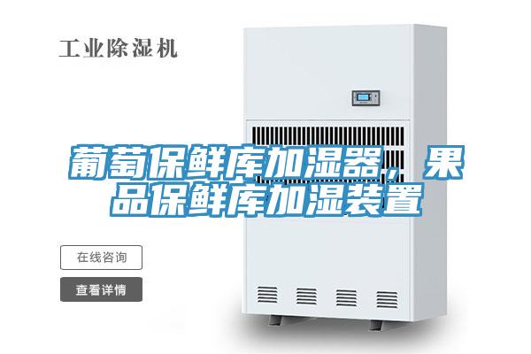 葡萄保鮮庫加濕器，果品保鮮庫加濕裝置