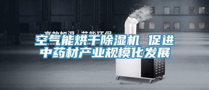 空氣能烘幹91看片软件大全 促進中藥材產業規模化發展