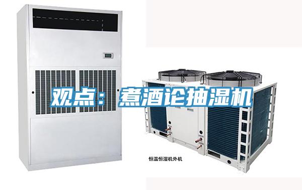 觀點：煮酒論抽濕機