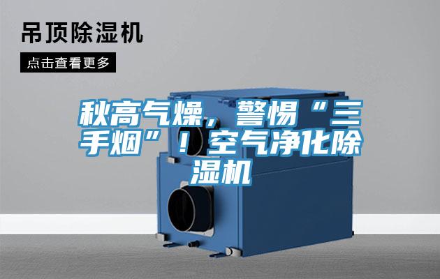 秋高氣燥，警惕“三手煙”！空氣淨化91看片软件大全