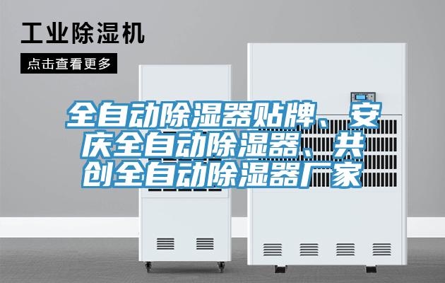 全自動除濕器貼牌、安慶全自動除濕器、共創全自動除濕器廠家