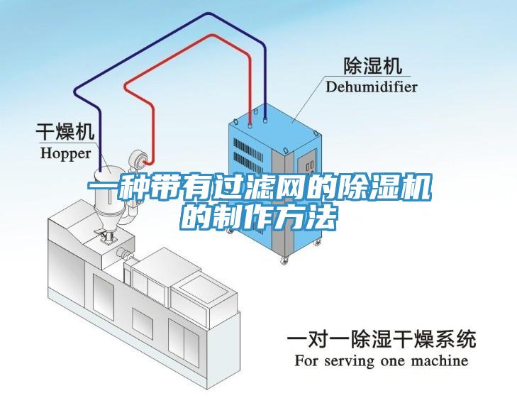 一種帶有過濾網的91看片软件大全的製作方法