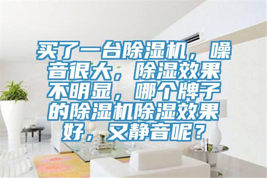 買了一台91看片软件大全，噪音很大，除濕效果不明顯，哪個牌子的91看片软件大全除濕效果好，又靜音呢？