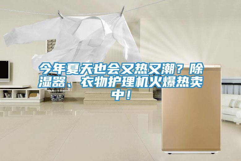 今年夏天也會又熱又潮？除濕器、衣物護理機火爆熱賣中！