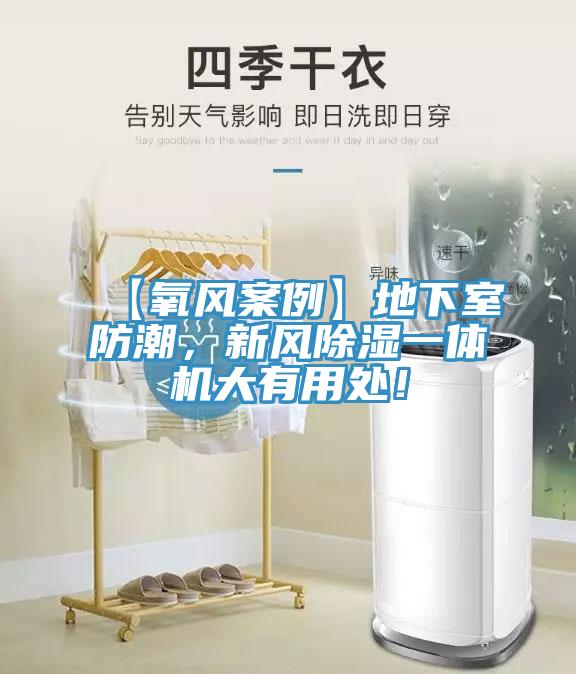 【氧風案例】地下室防潮，新風除濕一體機大有用處！