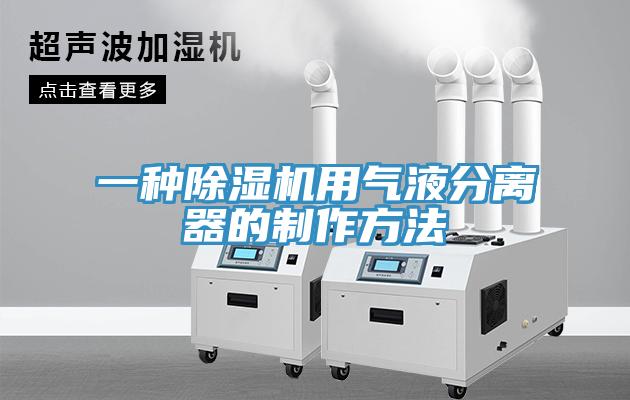 一種91看片软件大全用氣液分離器的製作方法