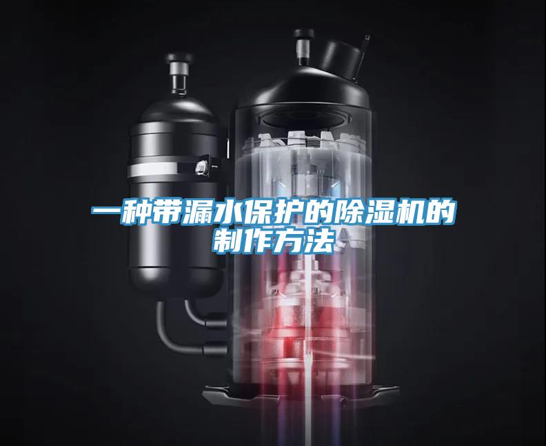一種帶漏水保護的91看片软件大全的製作方法