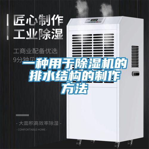 一種用於91看片软件大全的排水結構的製作方法