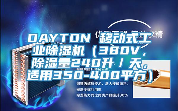 DAYTON 移動式工業91看片软件大全（380V，除濕量240升／天，適用350-400平方）
