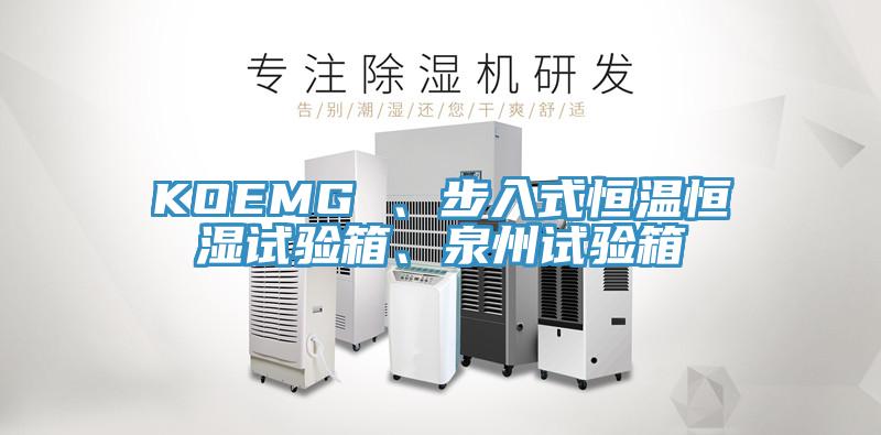 KOEMG 、步入式恒溫恒濕試驗箱、泉州試驗箱