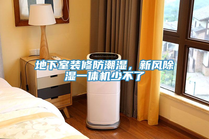 地下室裝修防潮濕，新風除濕一體機少不了