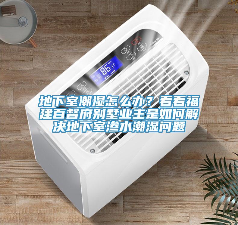 地下室潮濕怎麽辦？看看福建百督府別墅業主是如何解決地下室滲水潮濕問題
