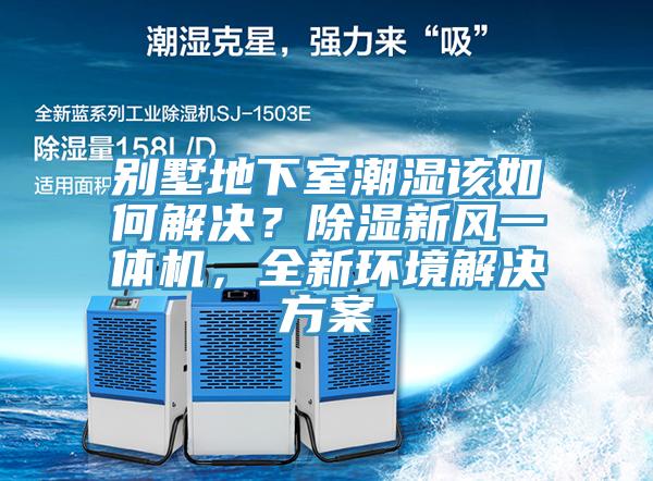 別墅地下室潮濕該如何解決？除濕新風一體機，全新環境解決方案