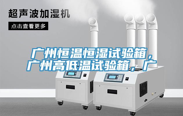 廣州恒溫恒濕試驗箱，廣州高低溫試驗箱，廣