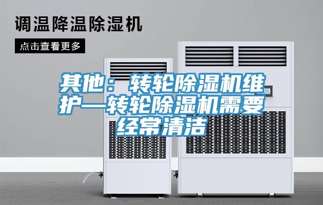 其他：轉輪91看片软件大全維護—轉輪91看片软件大全需要經常清潔