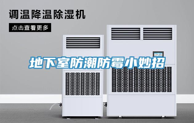 地下室防潮防黴小妙招