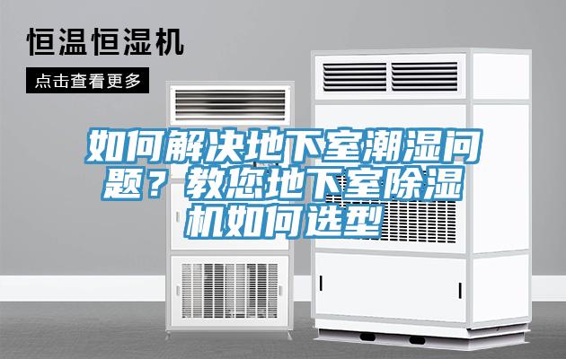 如何解決地下室潮濕問題？教您地下室91看片软件大全如何選型