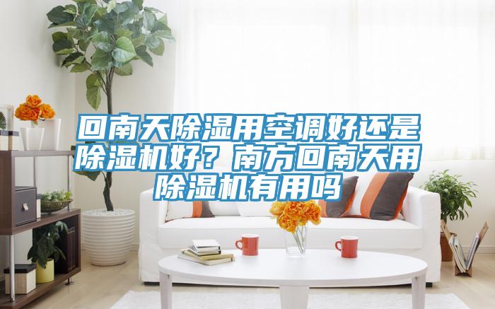 回南天除濕用空調好還是91看片软件大全好？南方回南天用91看片软件大全有用嗎