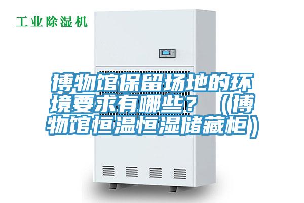 博物館保留場地的環境要求有哪些？（博物館恒溫恒濕儲藏櫃）