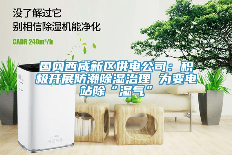 國網西鹹新區供電公司：積極開展防潮除濕治理 為變電站除“濕氣”