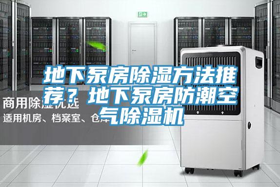 地下泵房除濕方法推薦？地下泵房防潮空氣91看片软件大全
