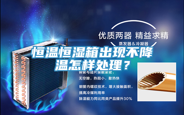 恒溫恒濕箱出現不降溫怎樣處理？