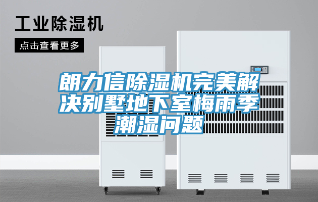 朗力信91看片软件大全完美解決別墅地下室梅雨季潮濕問題