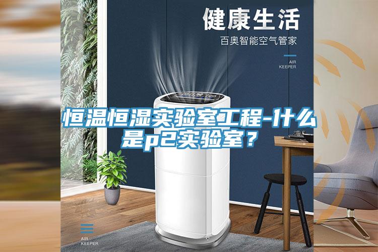 恒溫恒濕實驗室工程-什麽是p2實驗室？
