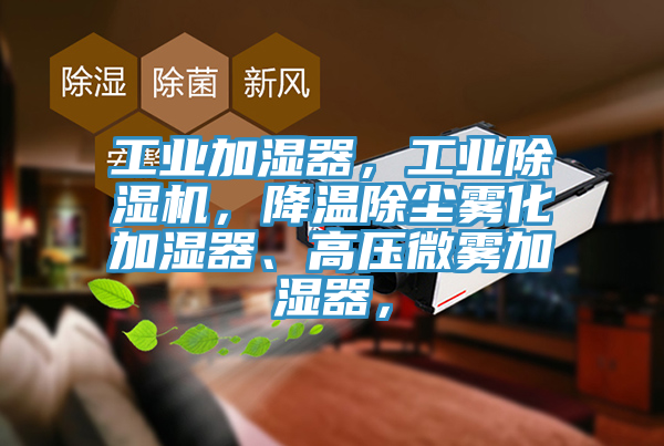工業加濕器，工業91看片软件大全，降溫除塵霧化加濕器、高壓微霧加濕器，