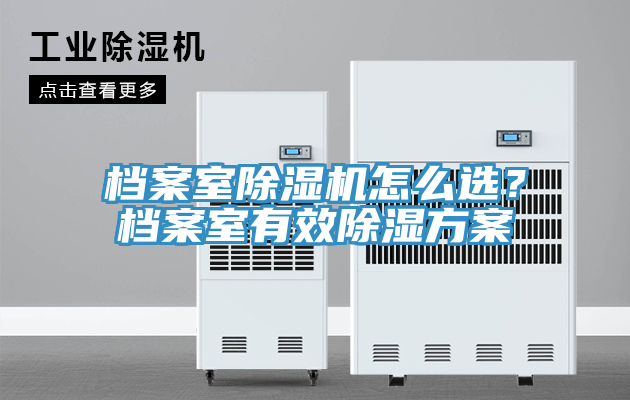 檔案室91看片软件大全怎麽選？檔案室有效除濕方案