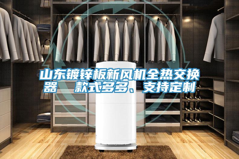 山東鍍鋅板新風機全熱交換器  款式多多、支持定製
