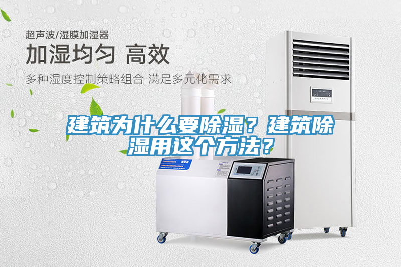 建築為什麽要除濕？建築除濕用這個方法？